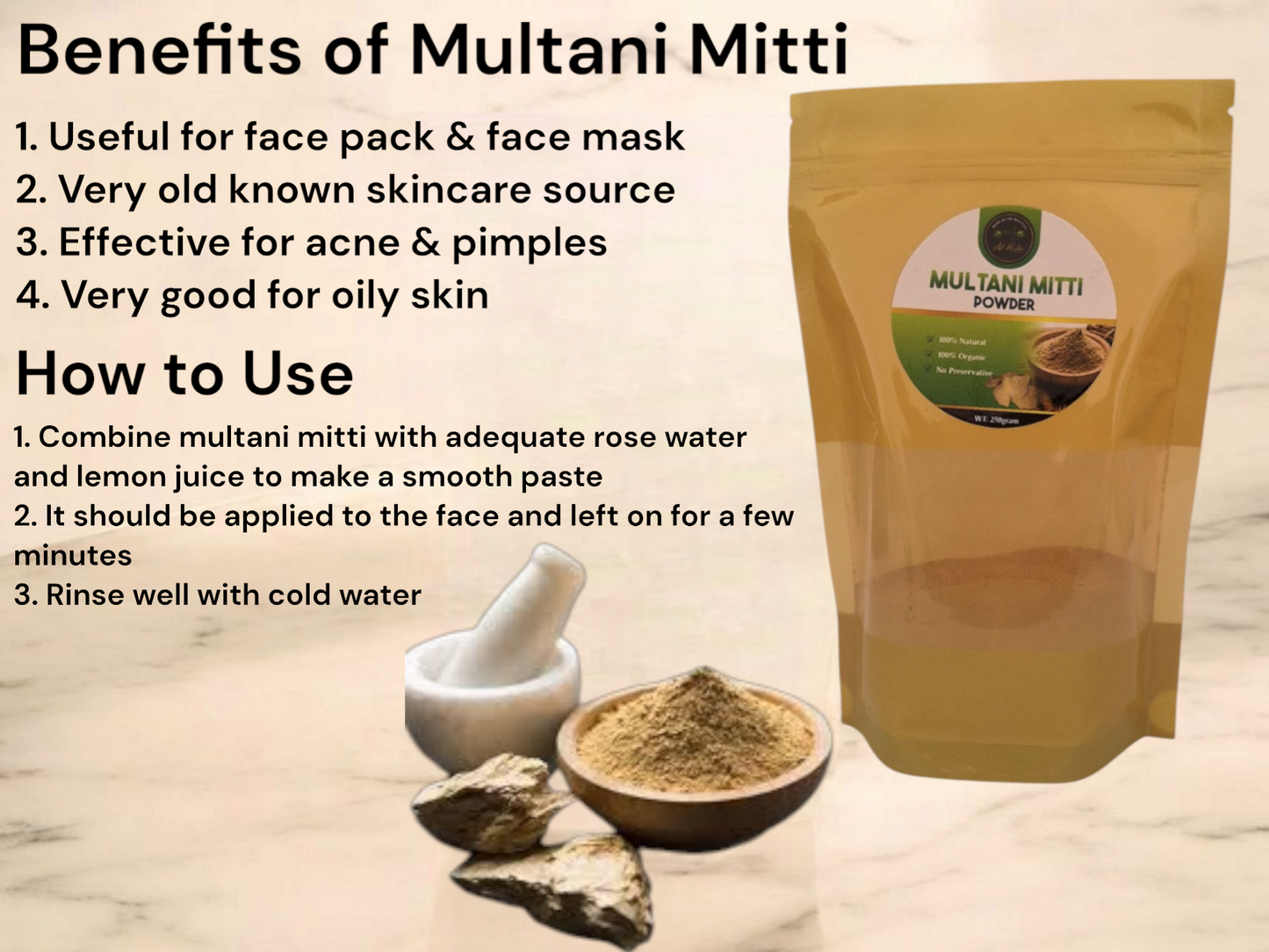 Multani Mitti for Skin